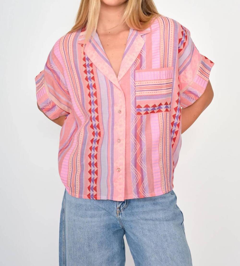 NEW DRA LOS ANGELES bexley top in desert pink